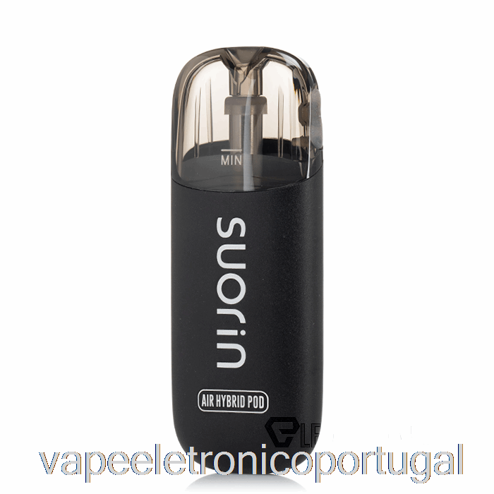 Vape Eletronico Suorin Air Hybrid 14w Pod System Obsidian Black